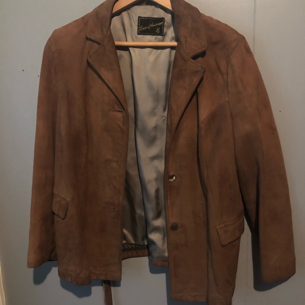 Breier of Amsterdam beautiful suede jacket